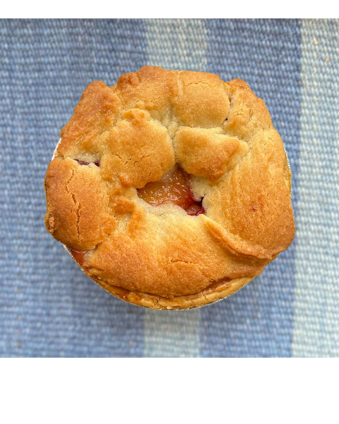 Organic Triple Peach Cobbler