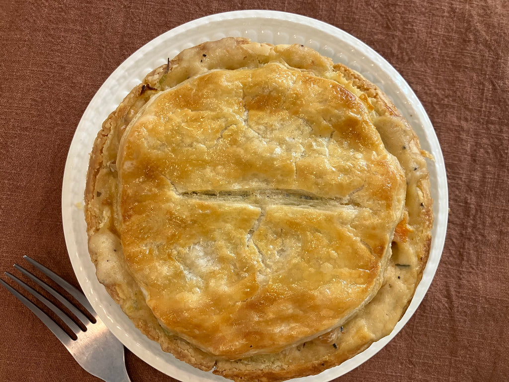 Organic Mushroom Pot Pie
